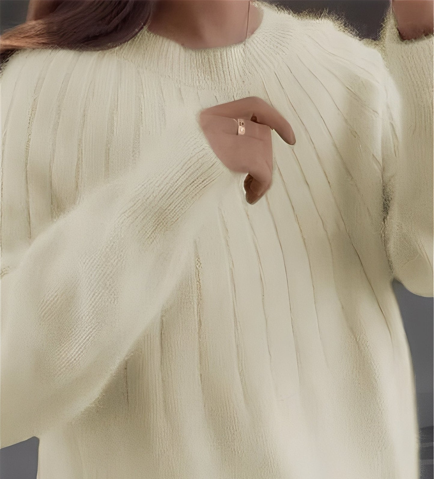Josslyn - Eleganter Damen-Kaschmirpullover in bequemer Passform