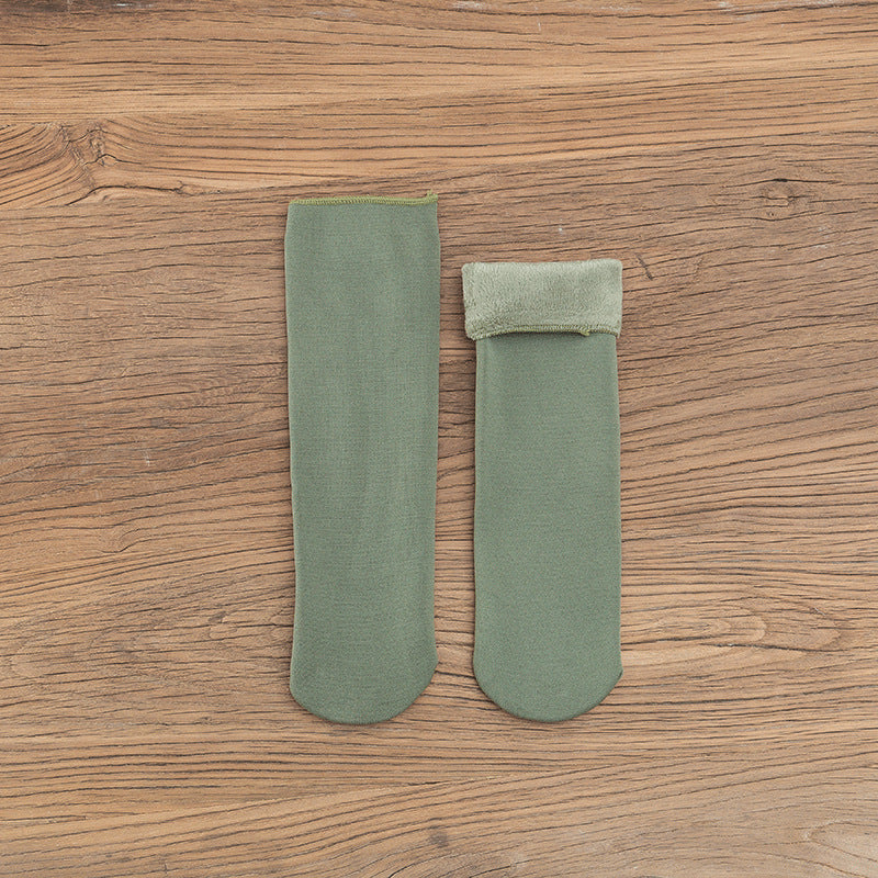 Gloria - Kuschelige Samt-Wintersocken für Damen