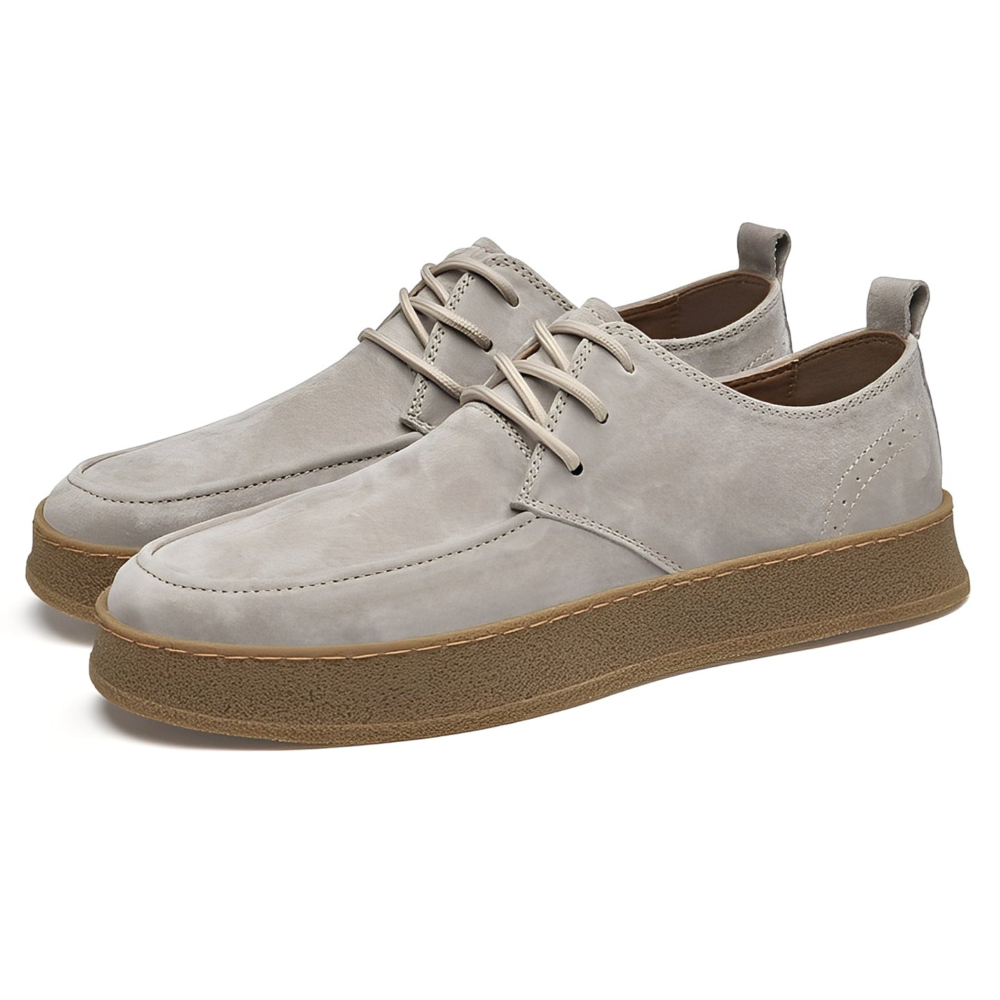 Sylvan - Stilvolle, flache Herrensneaker aus Wildleder