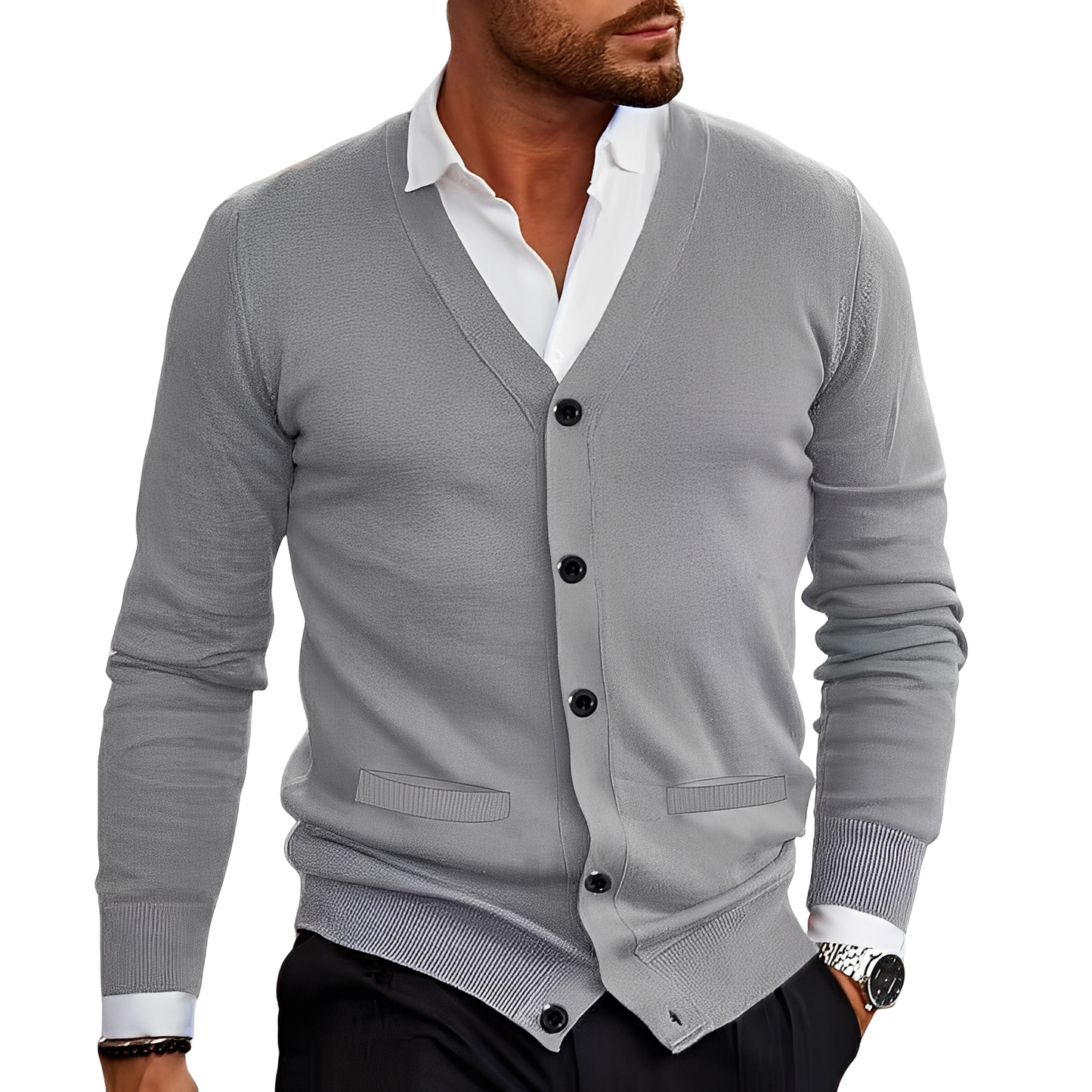 Terrell - Bequeme Jacke für Männer mit Taschen