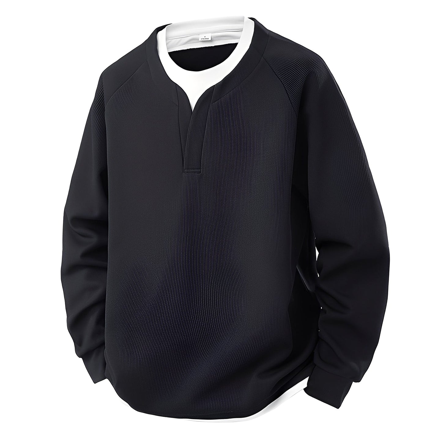Dayton - Eleganter Herrenpullover mit stilvoller Waffelstruktur