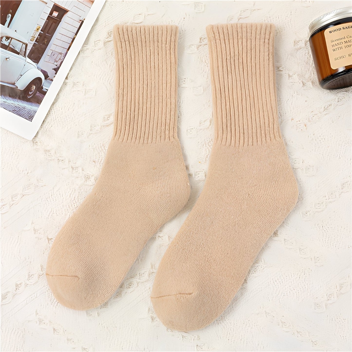 Carmella - Unisex-Socken, warm, dick und behaglich