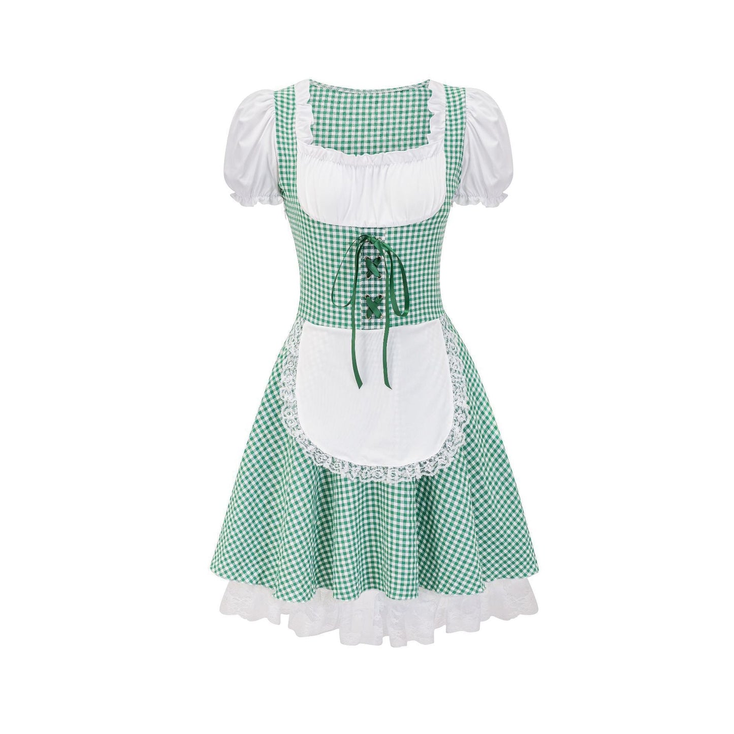 Miriam - Klassisches Damenkleid mit Karomuster