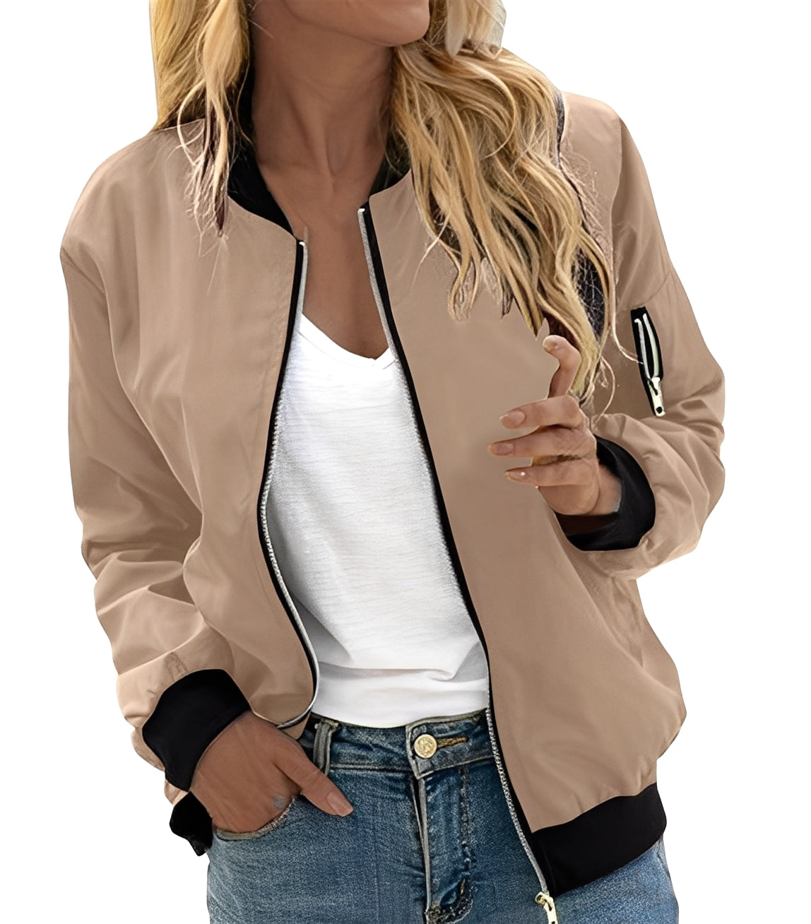 Angelle - Elegante und bequeme Damen-Bomberjacke