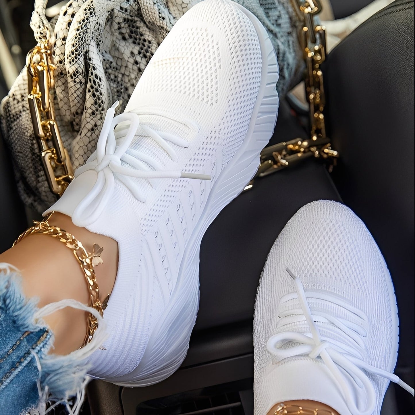 Eleanore - Freizeitschuhe für Damen mit widerstandsfähigen Gummisohlen