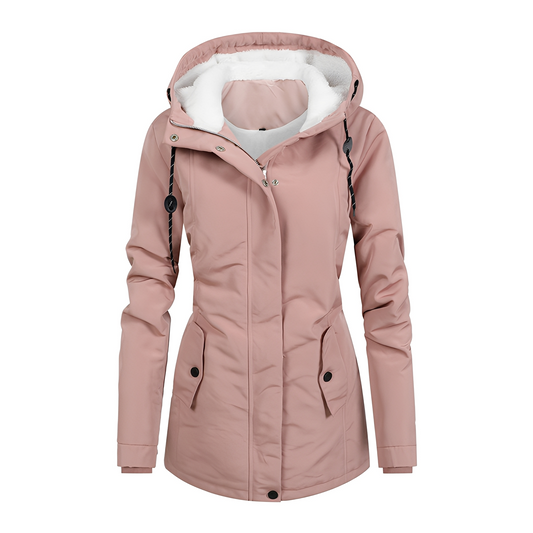 Hilary - Stilvolle Damen-Winterjacke mit Kapuze
