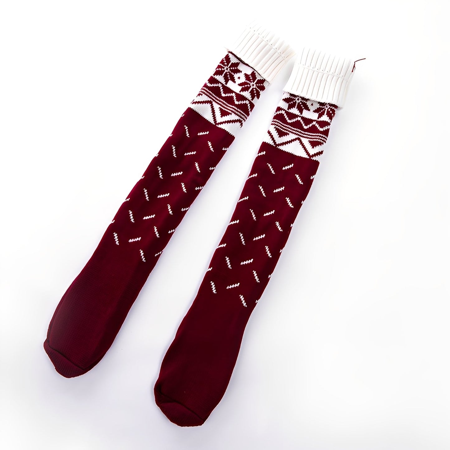 Corinne - Stilvolle Wollsocken für Damen zu Weihnachten