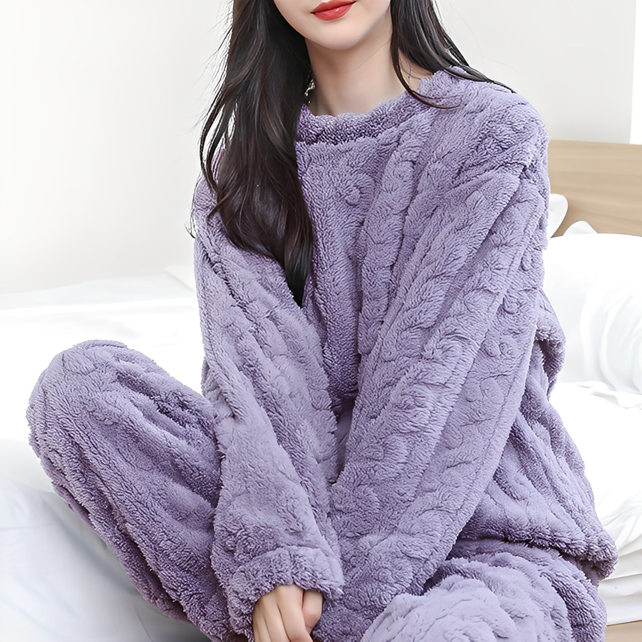 Kilie - Bequemes, kuscheliges Fleece-Set für Damen