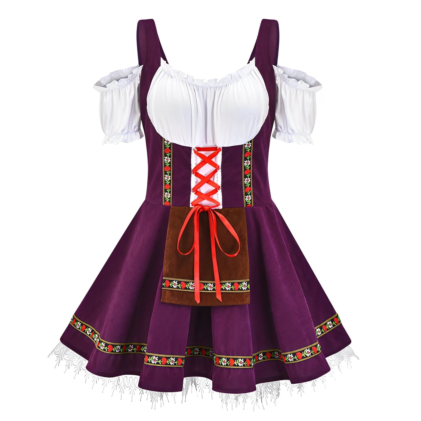 Adella - Schickes kurzes Trachten-Dirndl für Damen