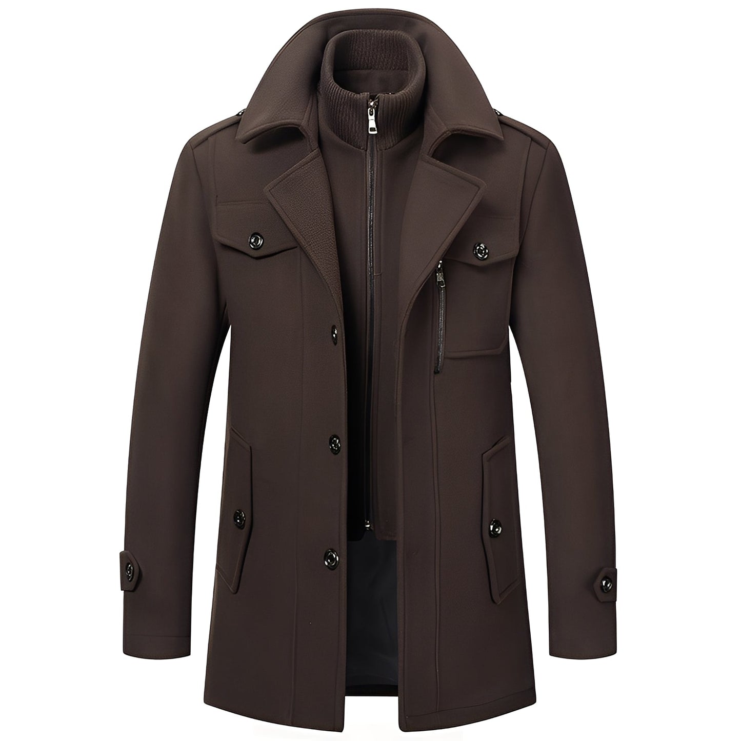 Darius - Moderne, kuschelige Wolljacke für Herren