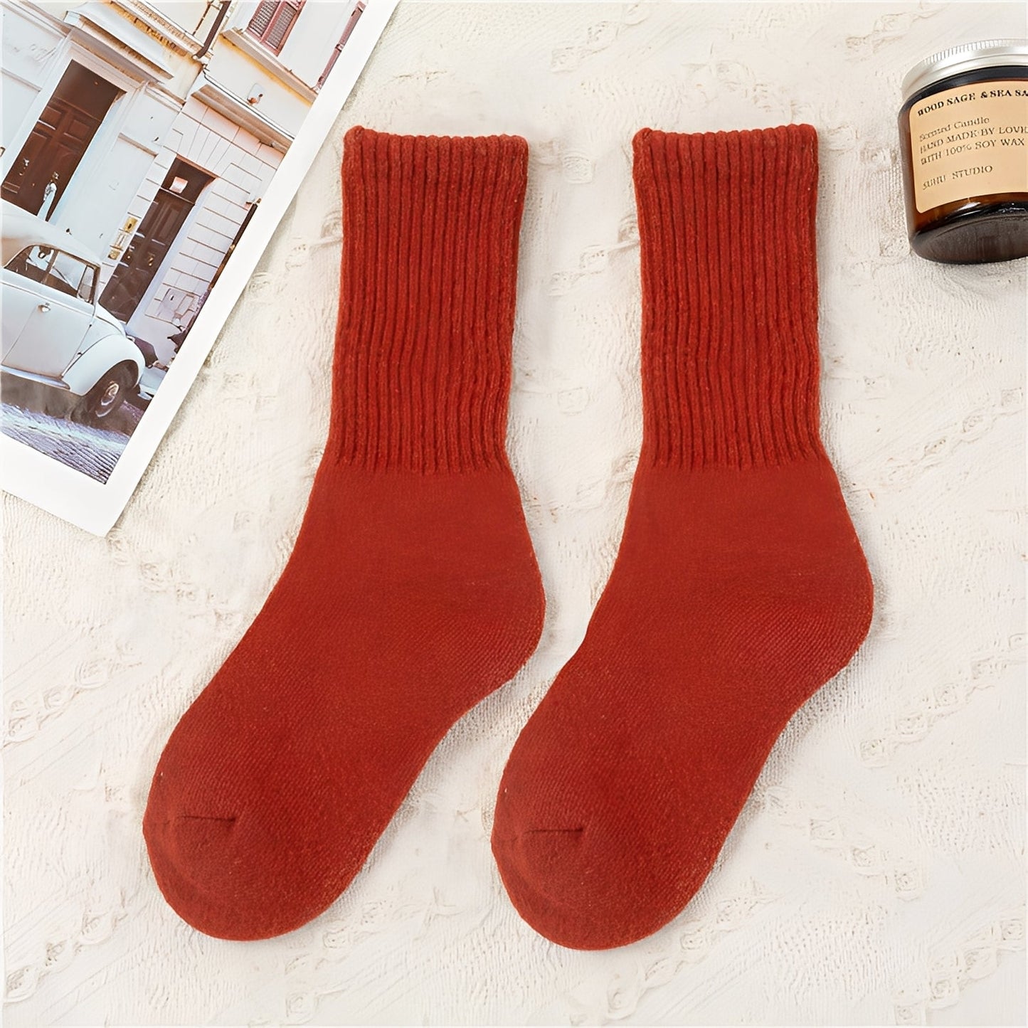 Carmella - Unisex-Socken, warm, dick und behaglich