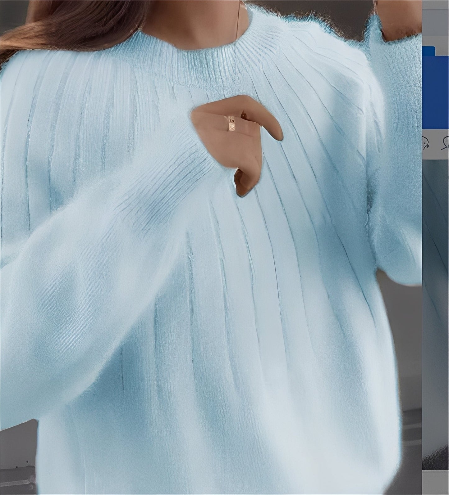 Josslyn - Eleganter Damen-Kaschmirpullover in bequemer Passform