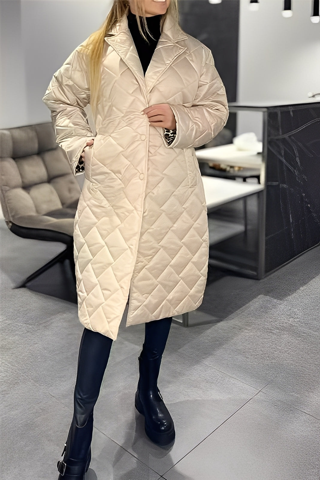 Beverly - Stilvolle, lässig sitzende Damen-Daunenjacke