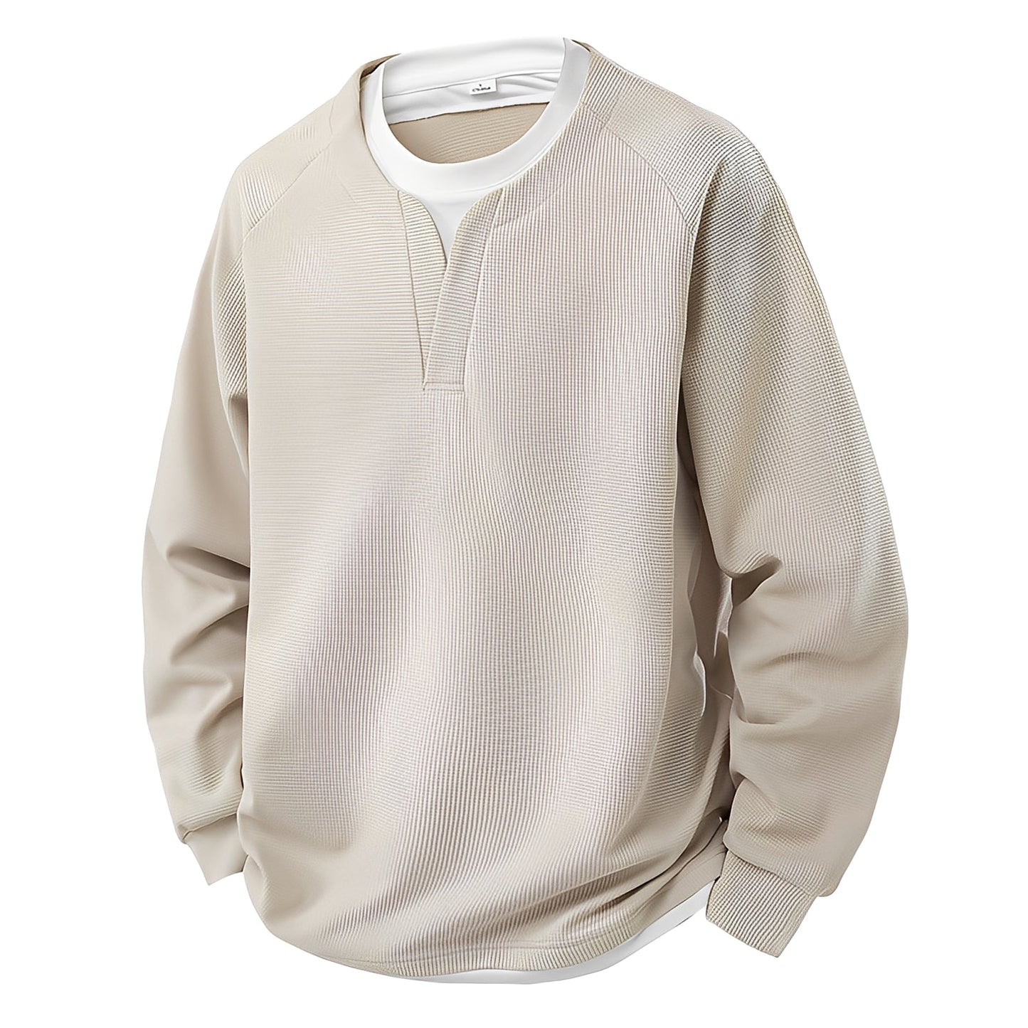 Dayton - Eleganter Herrenpullover mit stilvoller Waffelstruktur