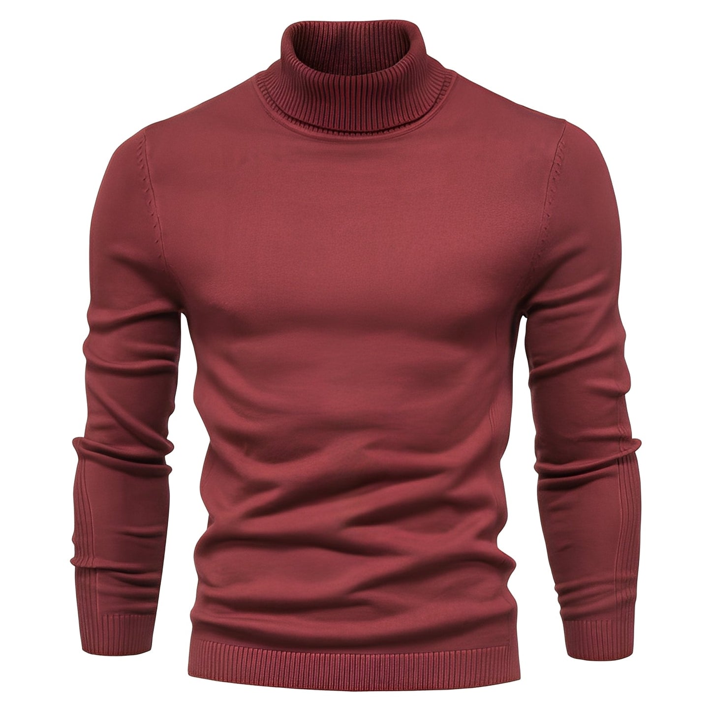 Carson - Schmal geschnittener Herrenpullover aus Kaschmir