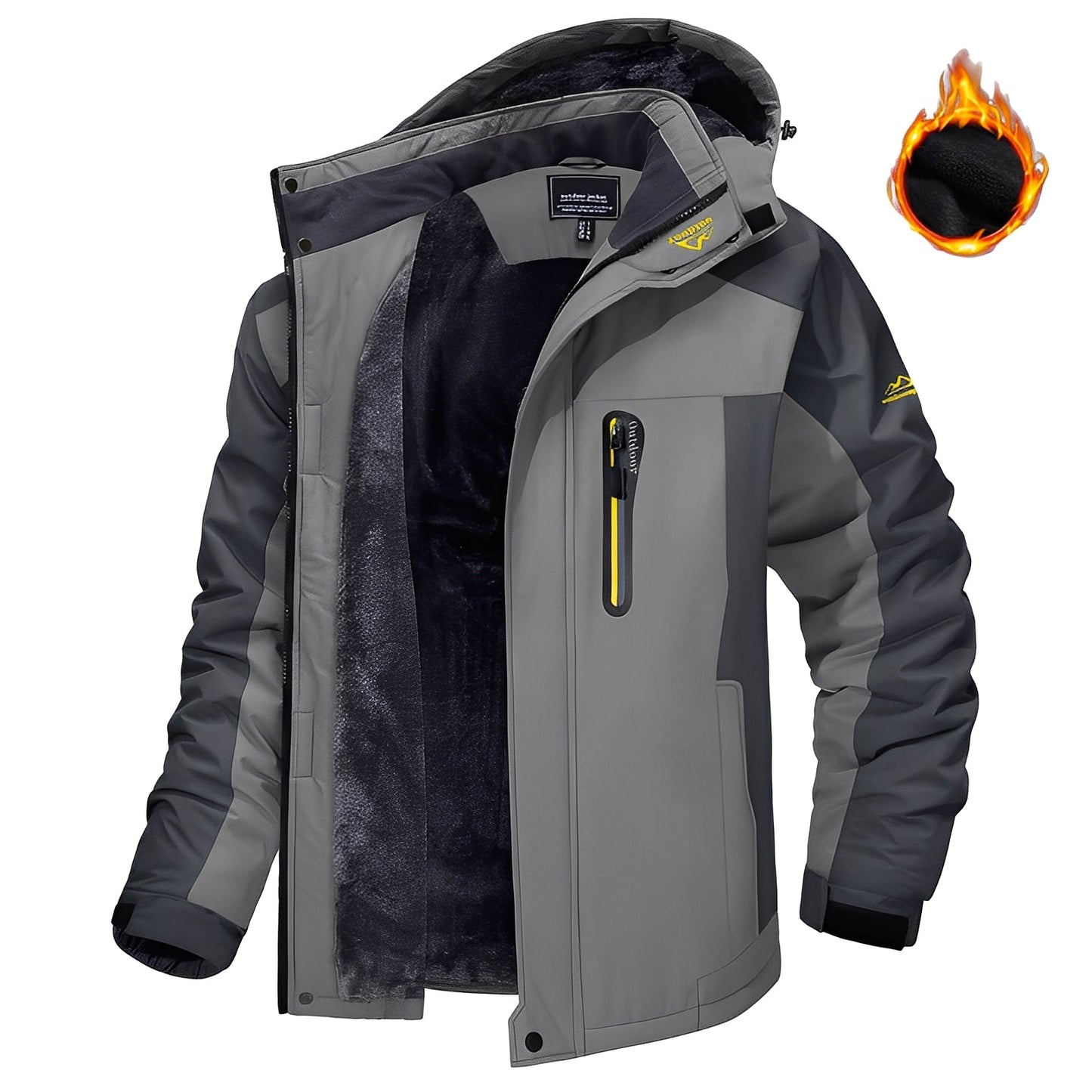 Felix - Moderne Winterjacke für Herren für kalte Tage