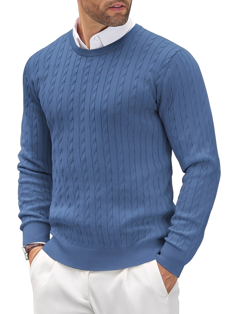 Randell - Stilvoller, eng anliegender Herrenpullover