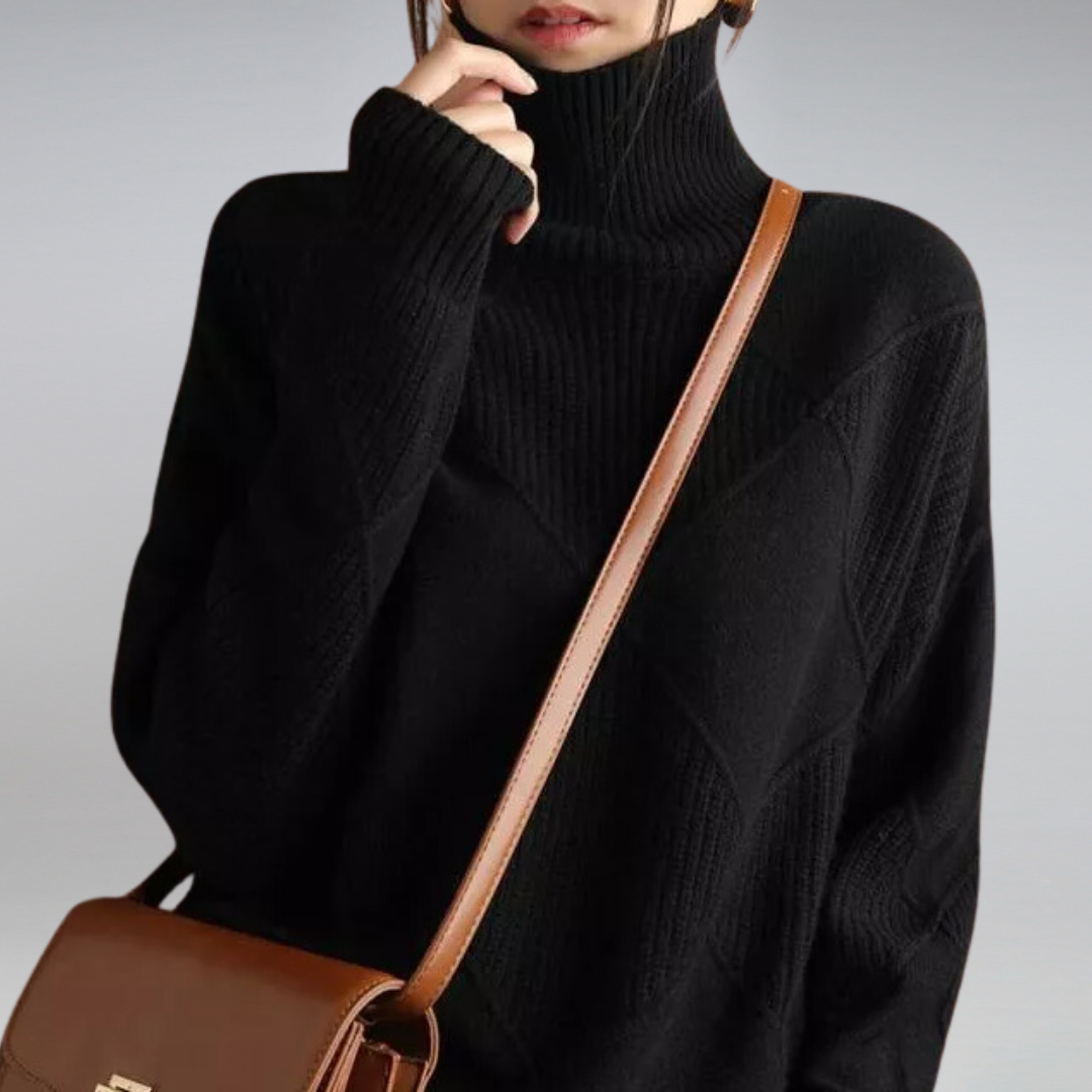 Camille – Rollkragenpullover aus Kaschmir für Damen