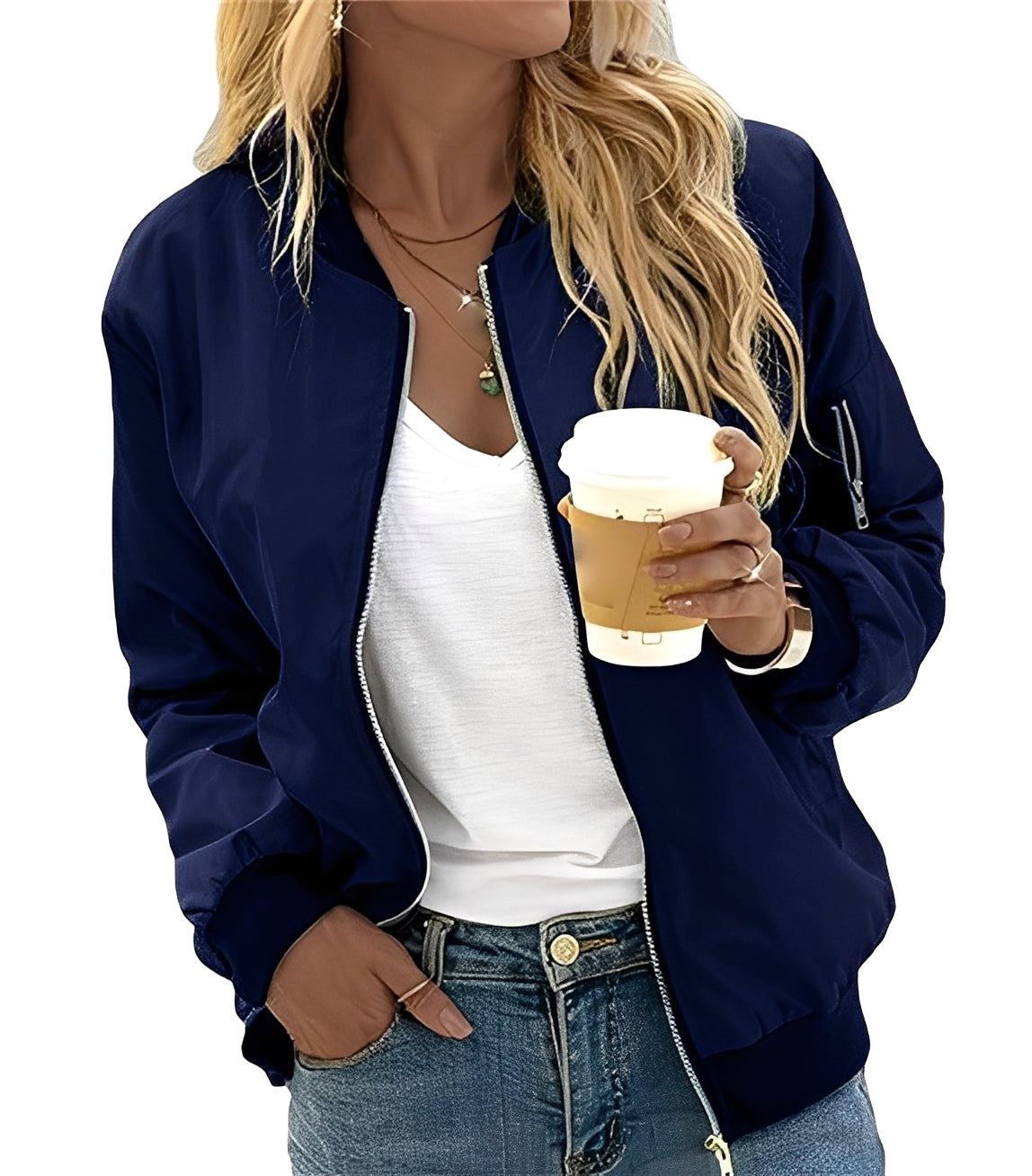 Angelle - Elegante und bequeme Damen-Bomberjacke