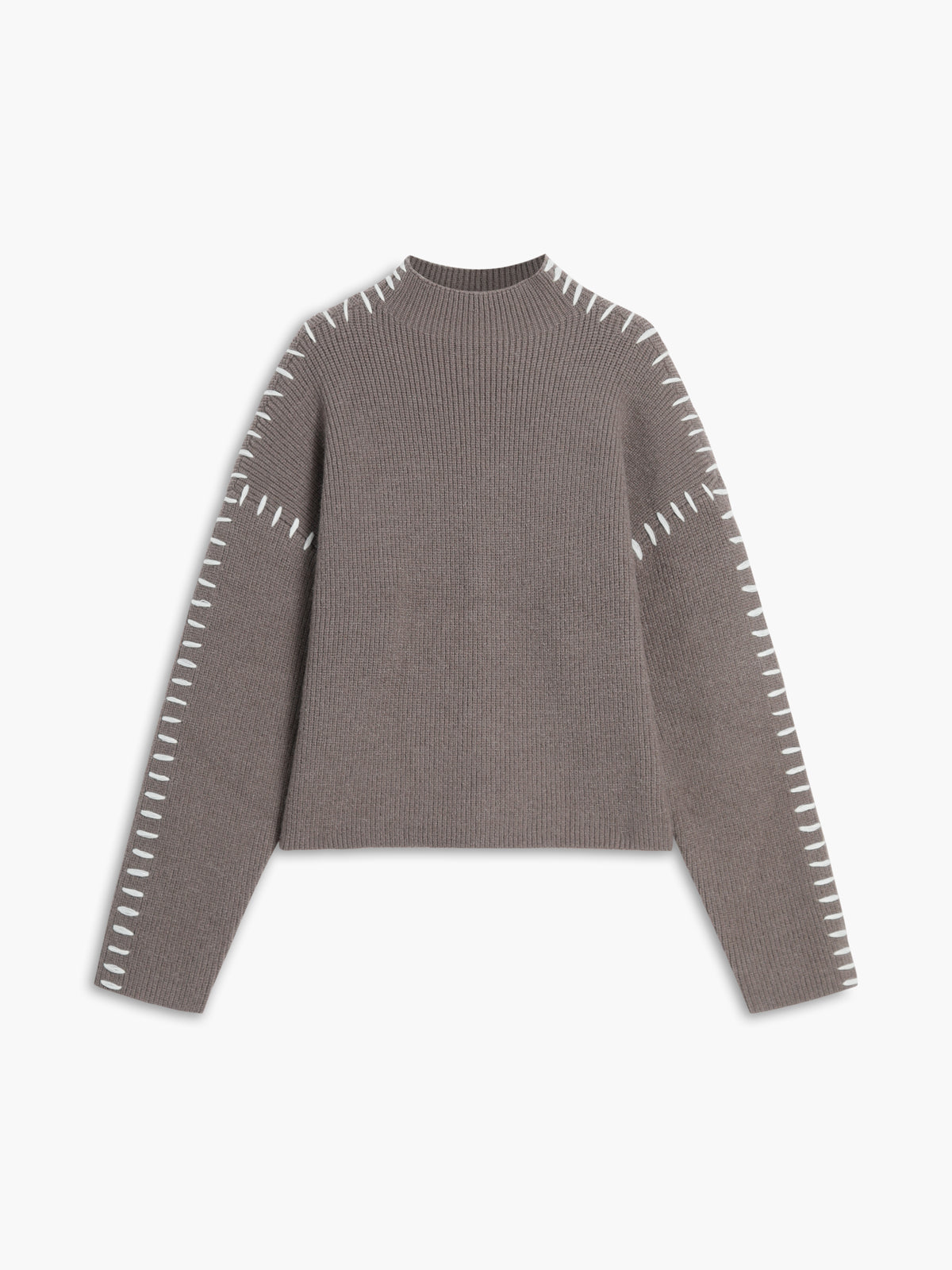 Theresa – Lockere, lässige Rollkragenpullover