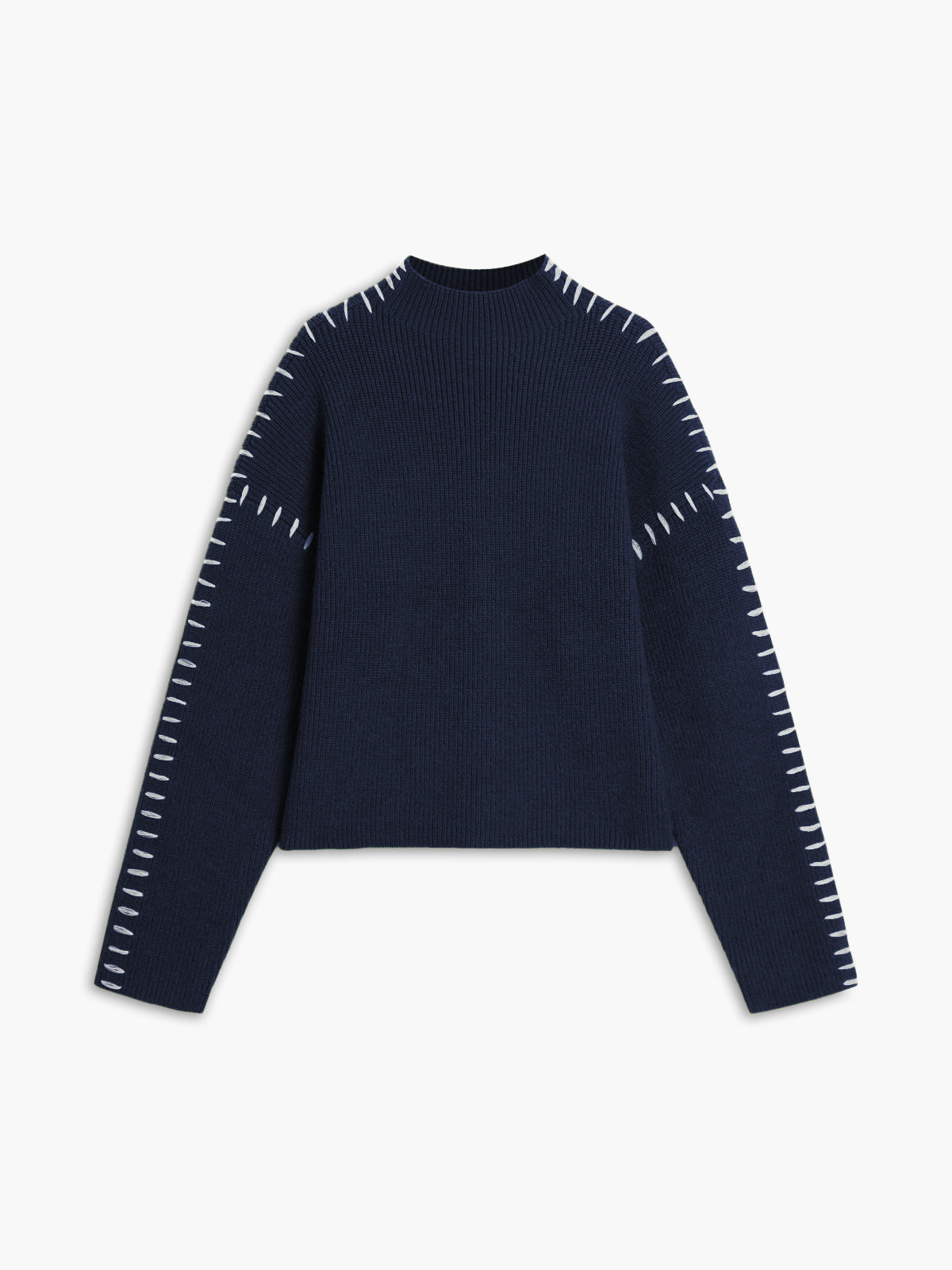 Theresa – Lockere, lässige Rollkragenpullover