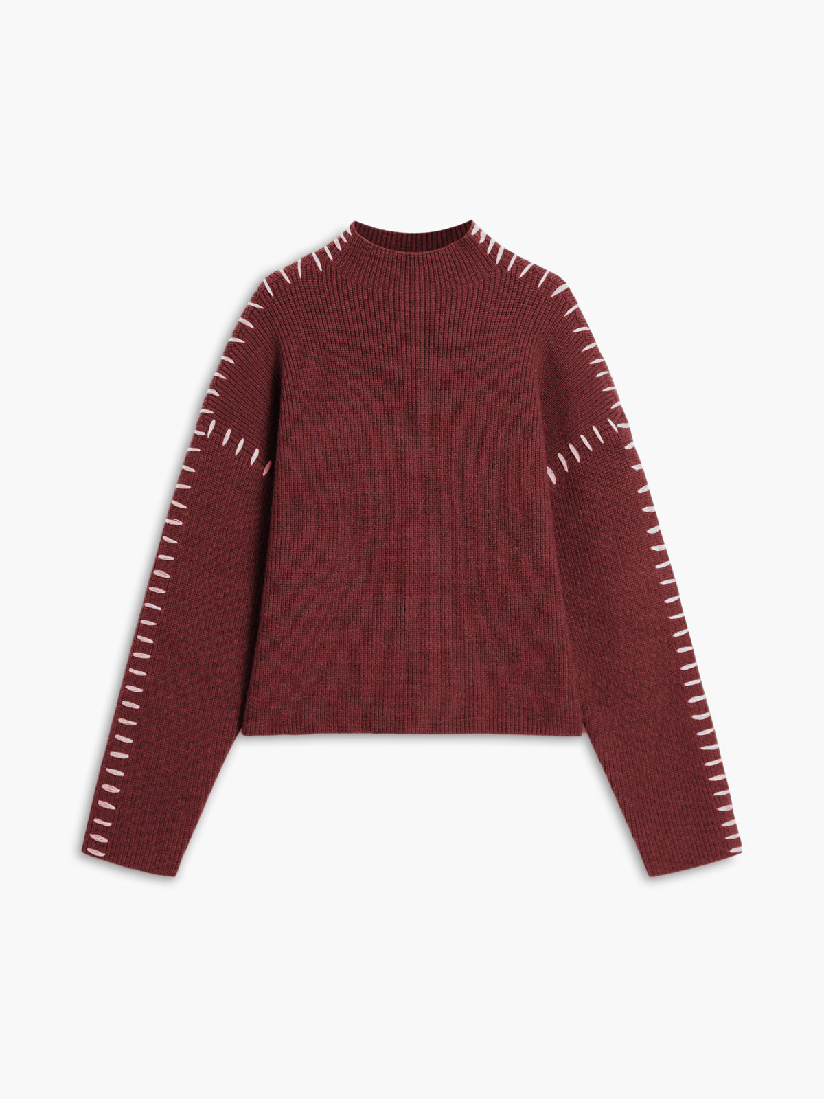 Theresa – Lockere, lässige Rollkragenpullover