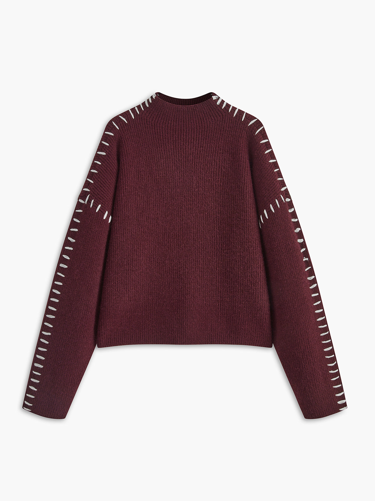 Theresa – Lockere, lässige Rollkragenpullover
