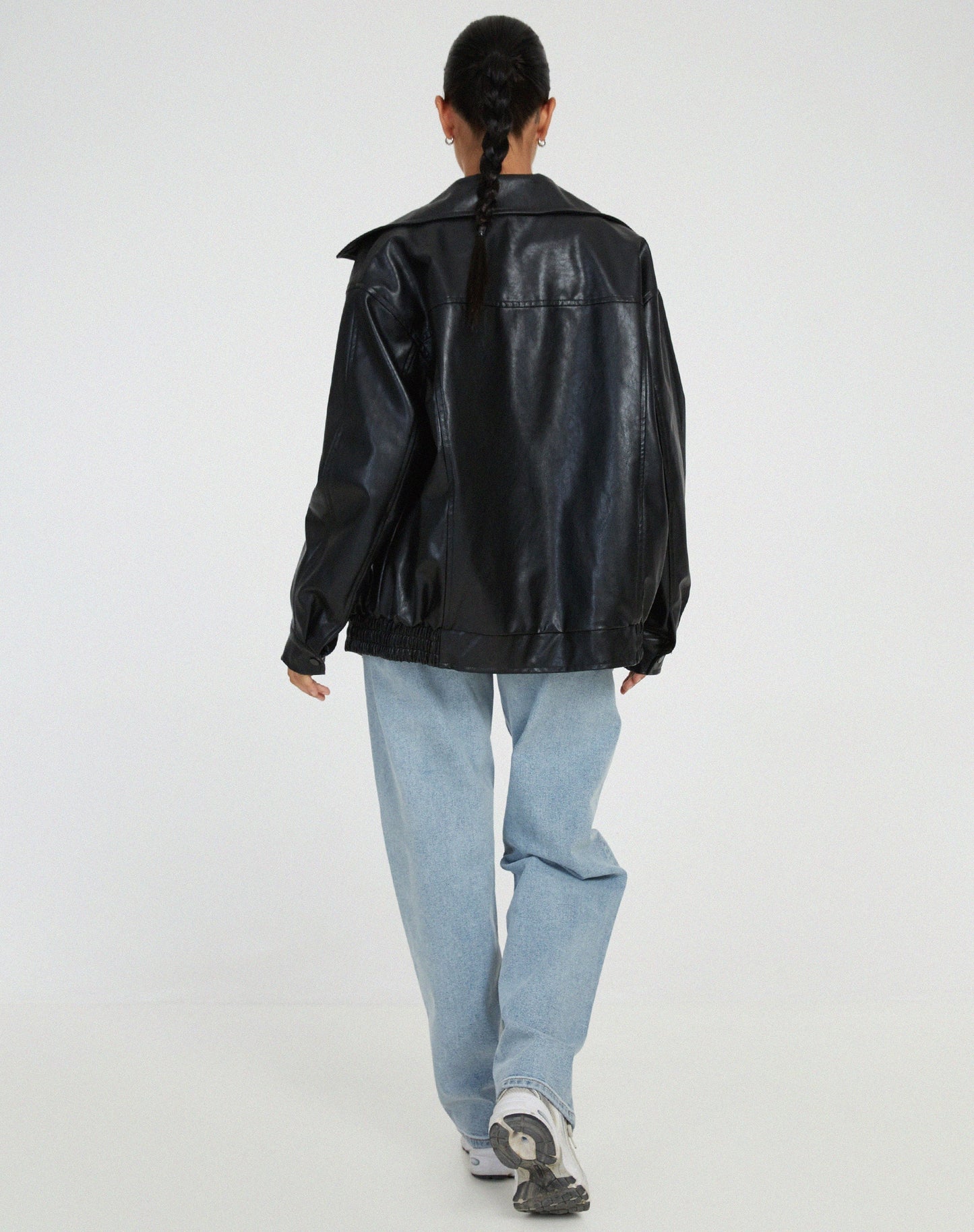 Ariane – Oversize-Lederjacke für Damen