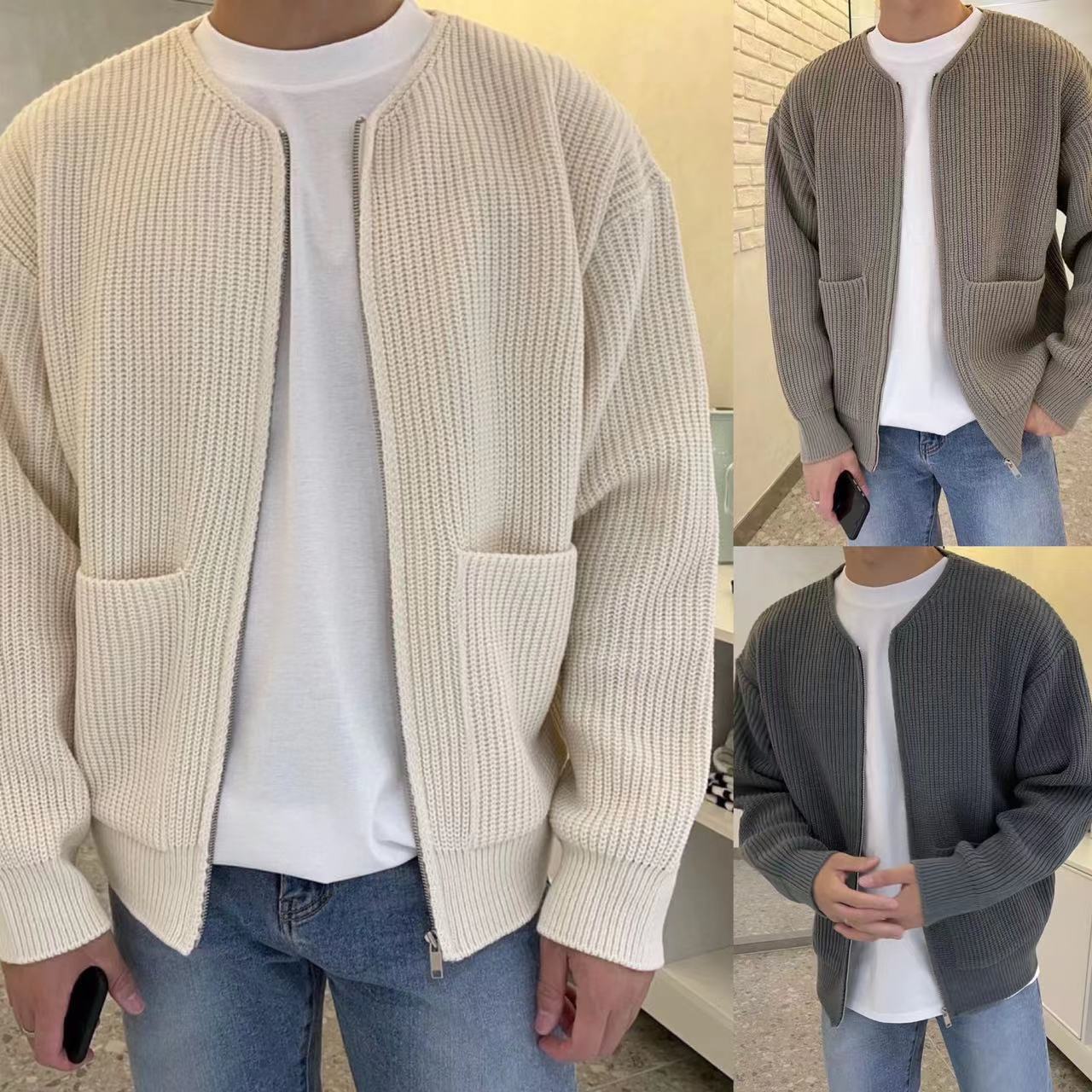 Ronan – Gestrickte Herren Strickjacke