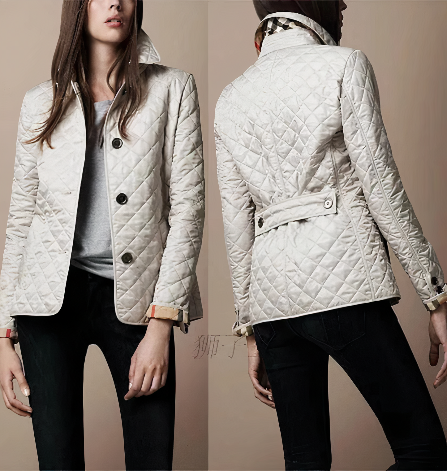 Evelyn – Jacke aus Seide und Baumwolle Damen