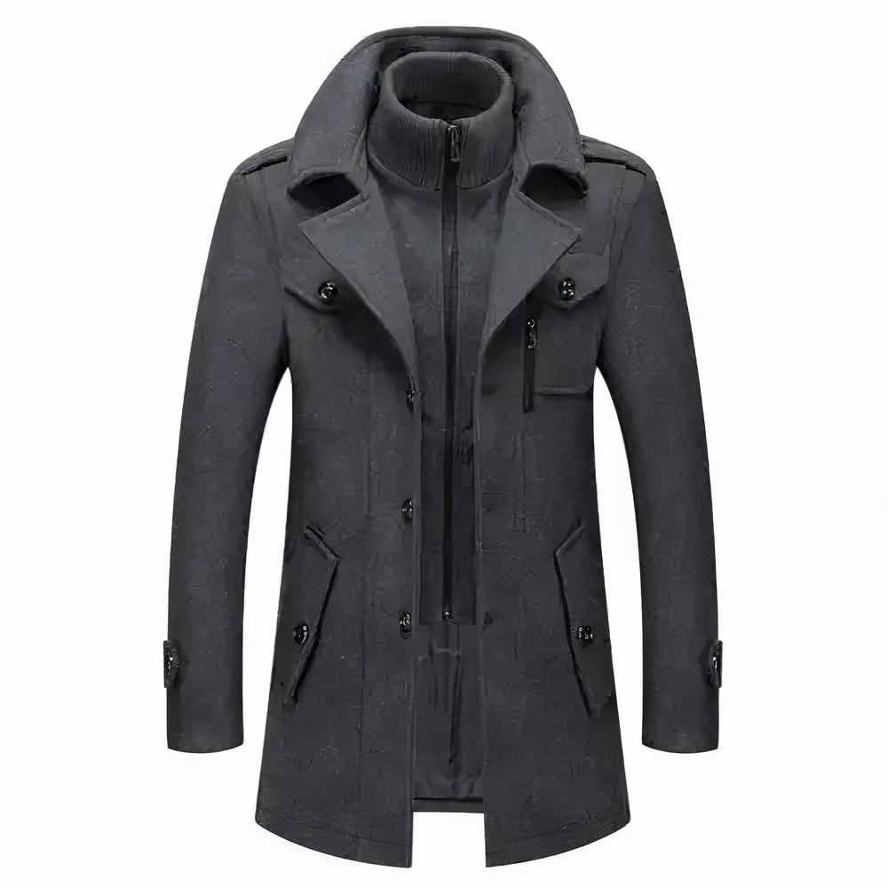 Grayson – Doppelkragen Trend Herren Jacke