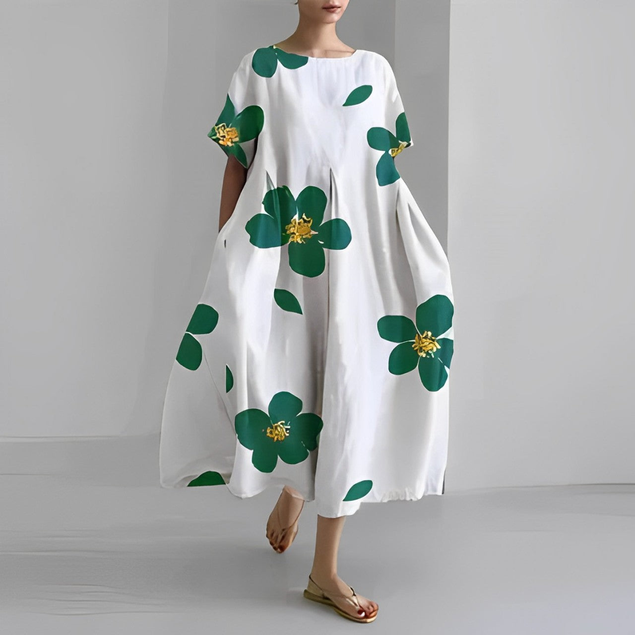 Ronja – Lockeres bedrucktes Kleid