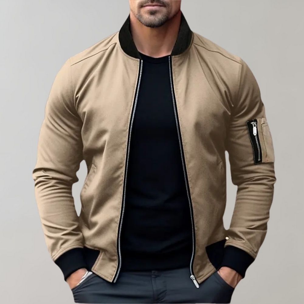 Jasper - Bomberjacke Stilvoll & Leicht