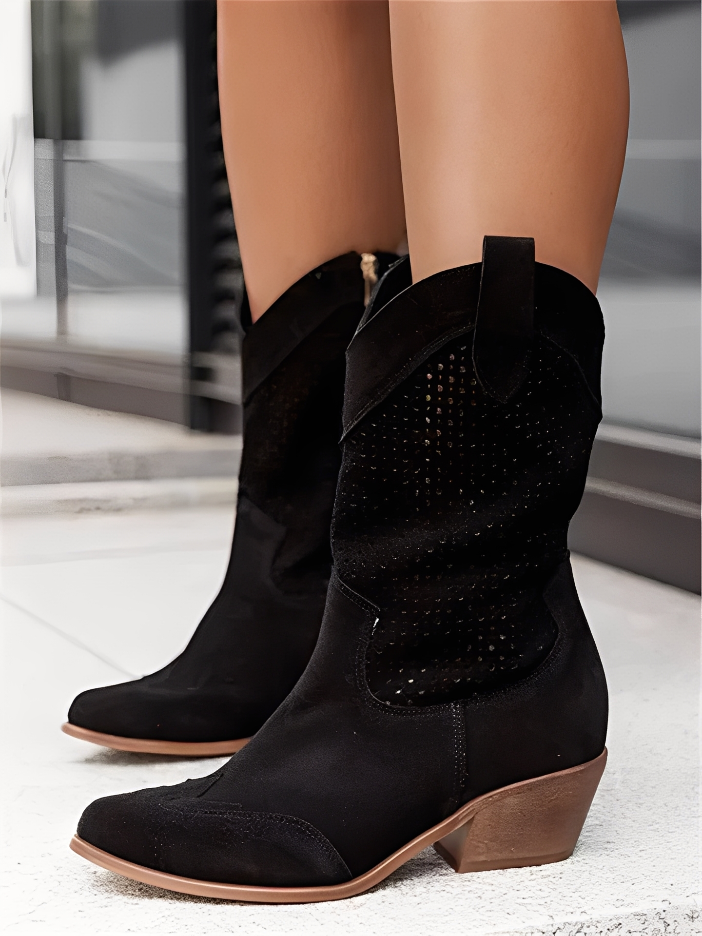 Jessica – Leder Stiefel