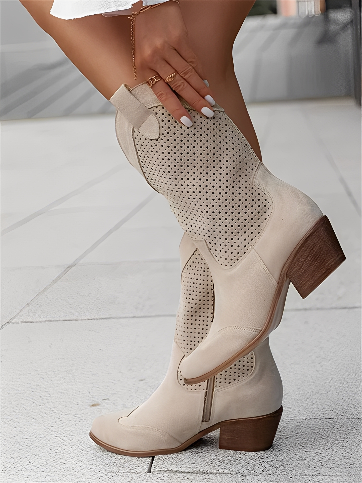 Jessica – Leder Stiefel