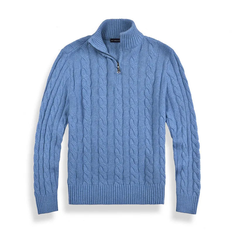 Adrien - Pullover Halb-Reißverschluss