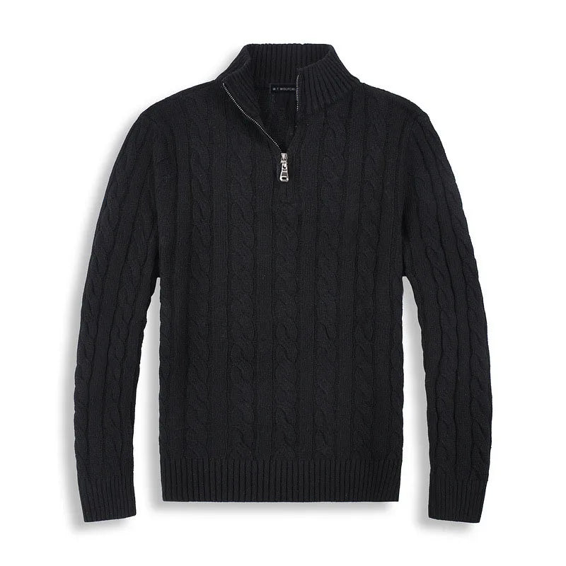 Adrien - Pullover Halb-Reißverschluss