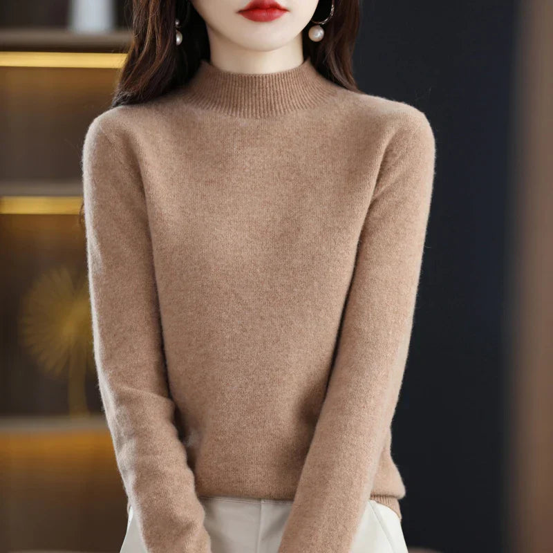 Carlotta – Stilvoller Pullover mit Zopfmuster