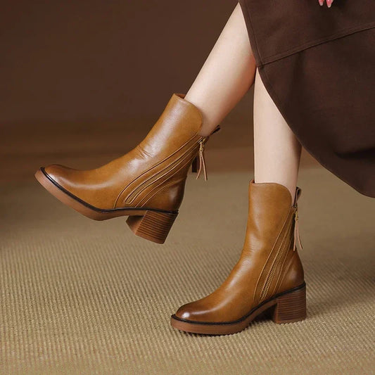 Ludovica – Stiefeletten im Vintage-Look