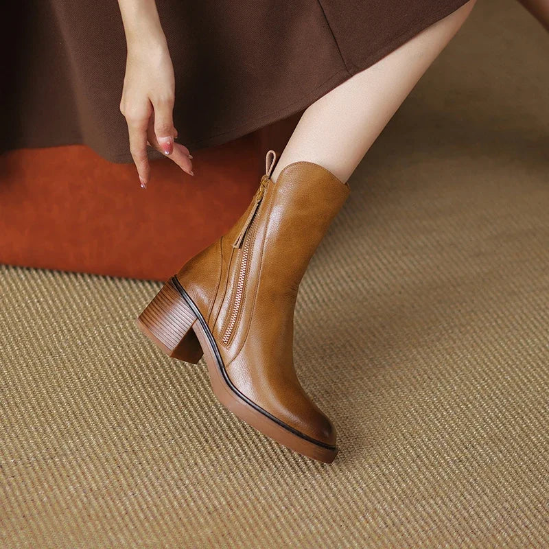 Ludovica – Stiefeletten im Vintage-Look