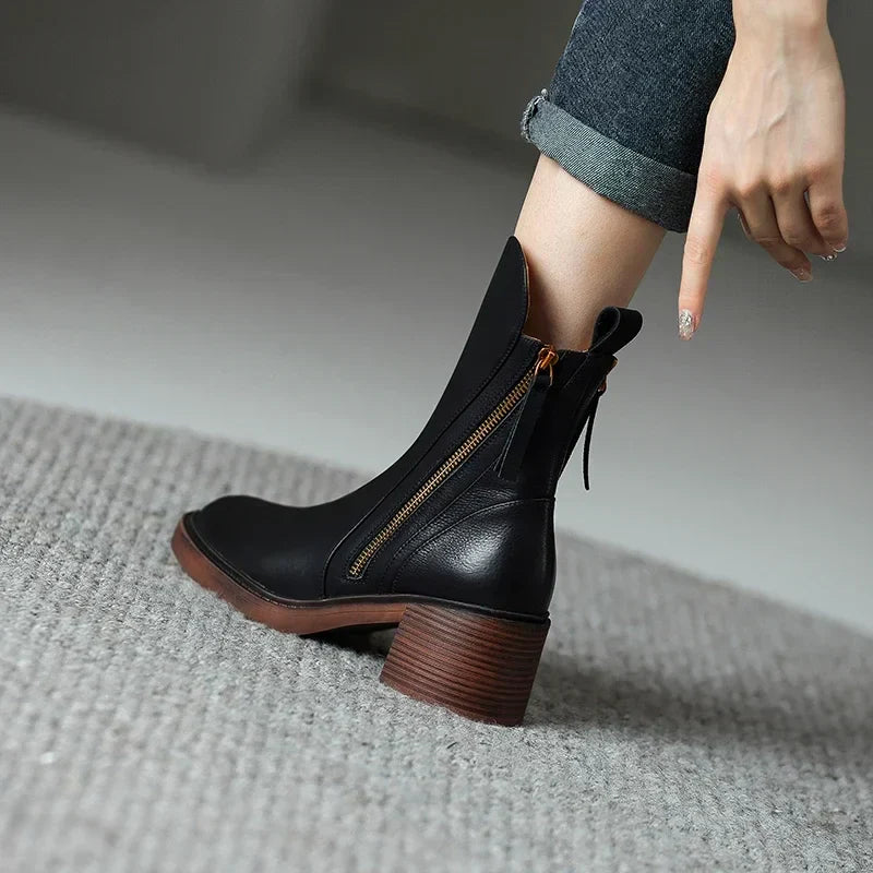 Ludovica – Stiefeletten im Vintage-Look