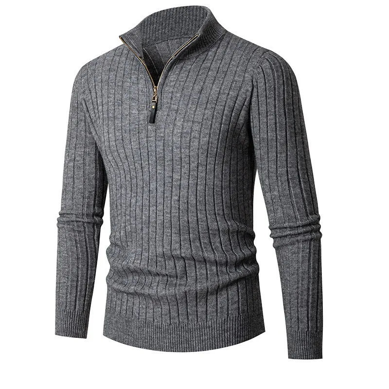 Hugo - Pullover Halb-Reißverschluss