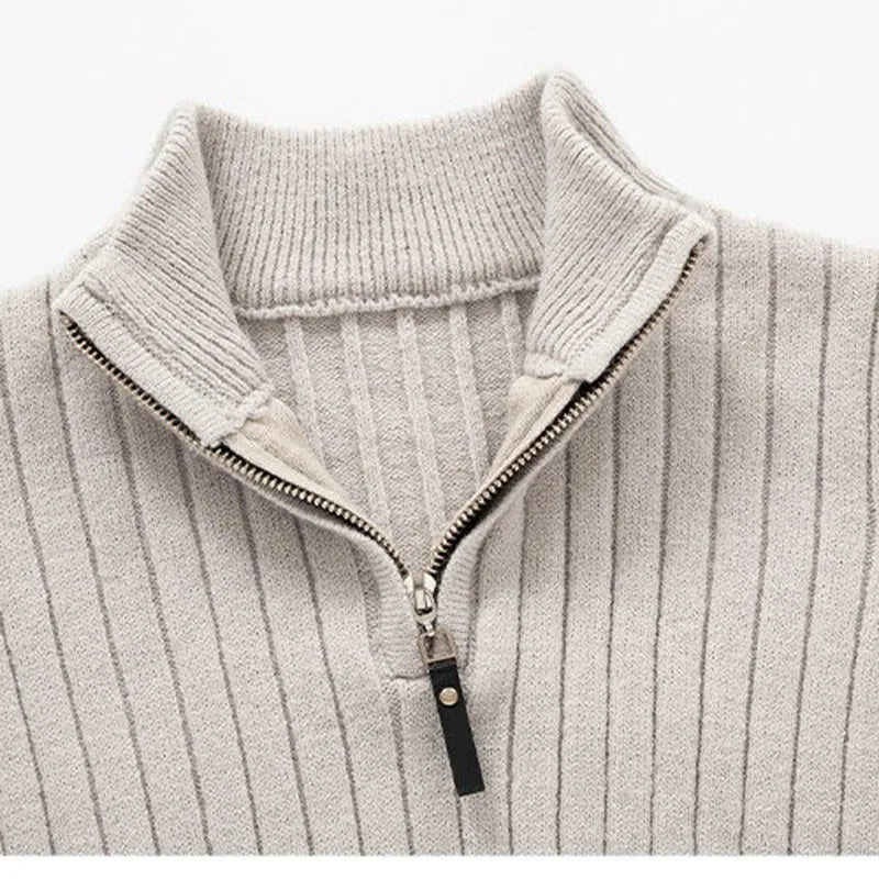 Hugo - Pullover Halb-Reißverschluss
