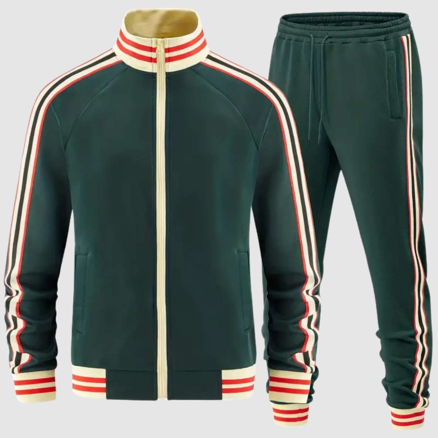 Romain – Trainingsanzug mit Sportlichen Streifen