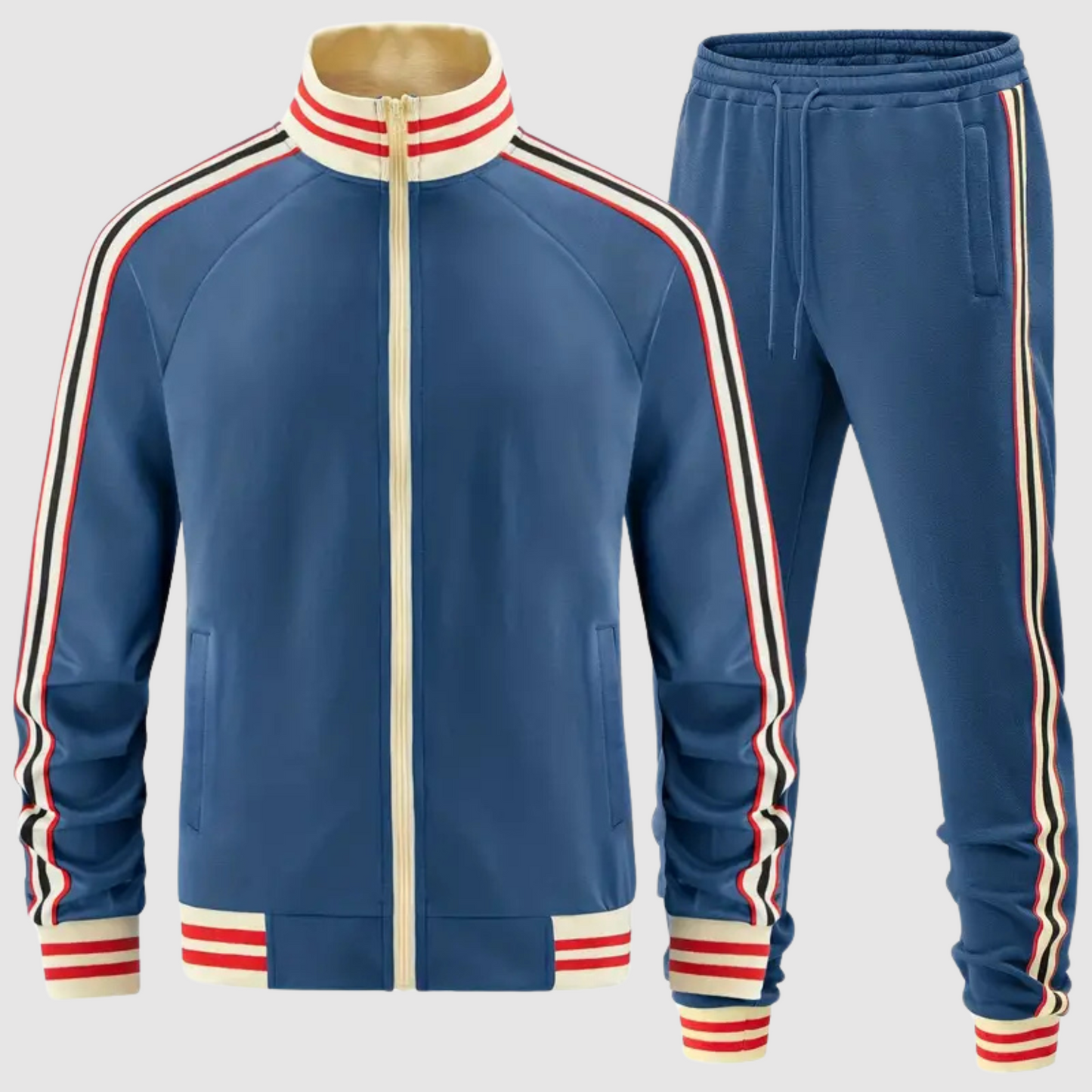 Romain – Trainingsanzug mit Sportlichen Streifen
