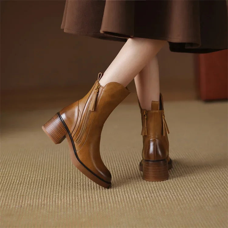 Ludovica – Stiefeletten im Vintage-Look
