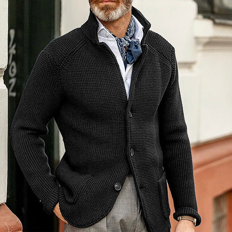 Sigmund – Eleganter Herren-Cardigan