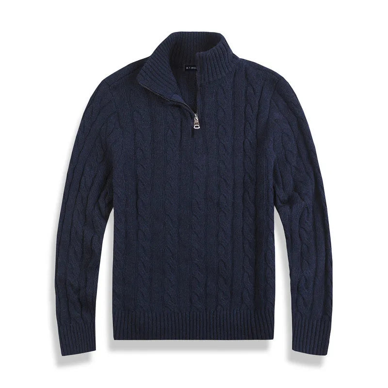 Adrien - Pullover Halb-Reißverschluss