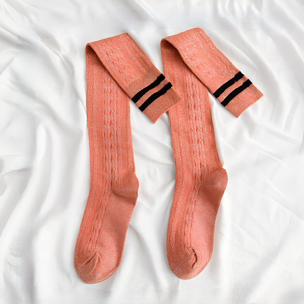 Zella - Trendige Damen-Overkneesocken
