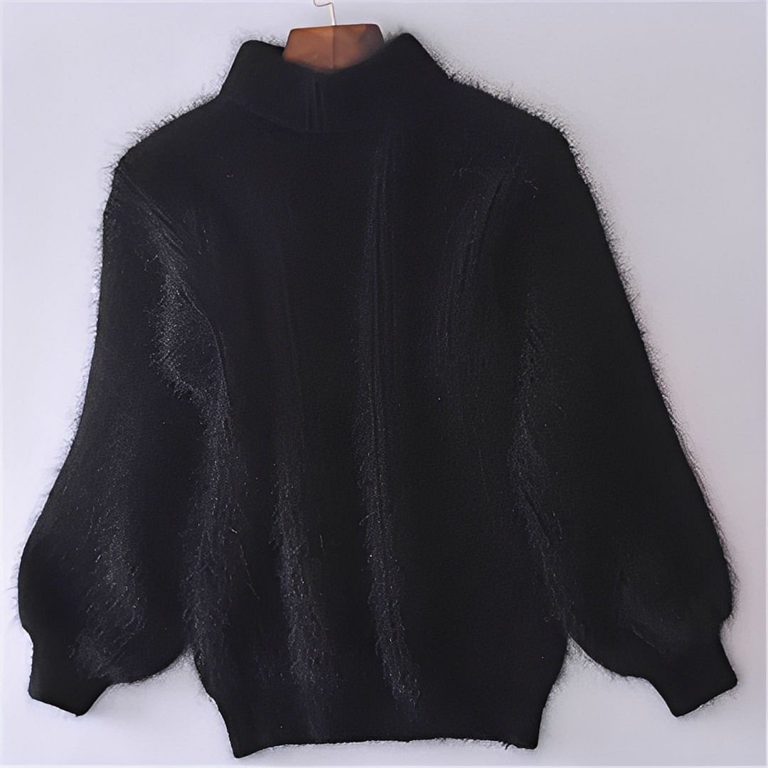 Maude - Pullover trendy mit hohem Kragen warm für Damen